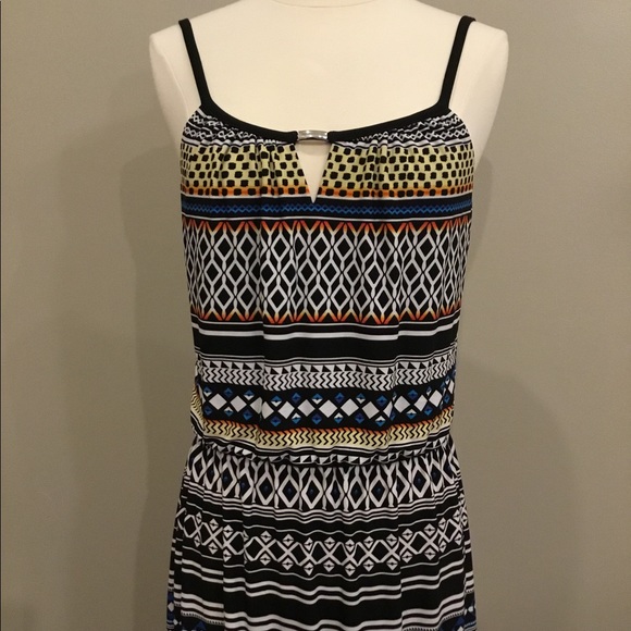 WHBM Colorful Maxi Dress - Picture 11 of 15